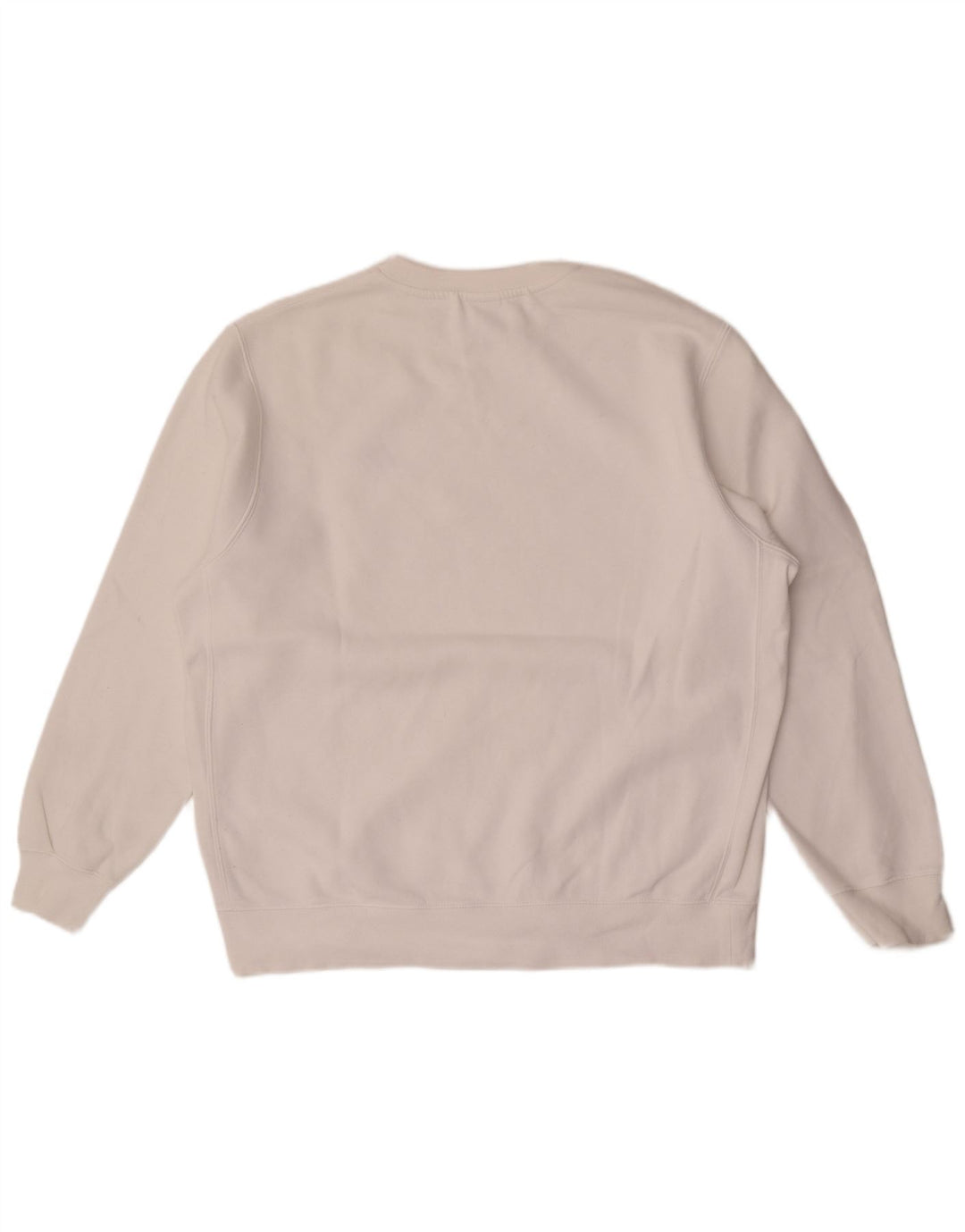 Nike Hombre Sudadera Jumper Grande Blanco Algodón