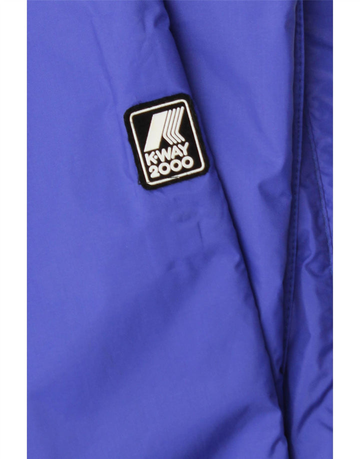 K-WAY Mens Tracksuit Trousers Joggers Large  Purple Polyamide Vintage K-Way and Second-Hand K-Way from Messina Hembry 