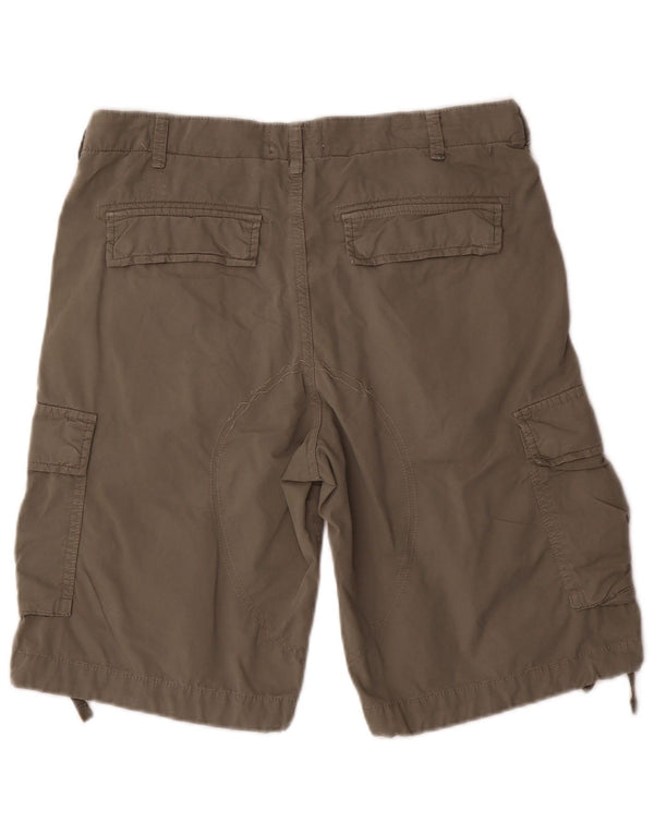 Jack & Jones Mens Cargo Shorts Small W29 Algodón Caqui