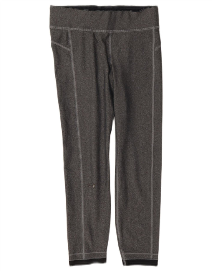 Under Armour Leggings cortos para mujer UK 4 XS Poliéster gris