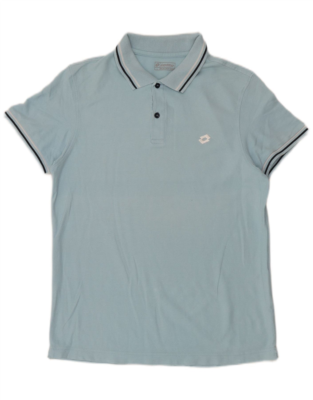 Polo Lotto Hombre Azul Grande