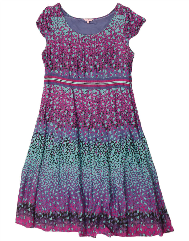 Marks & Spencer Vestido acampanado Per Una para mujer UK 46 Grande Multicolor