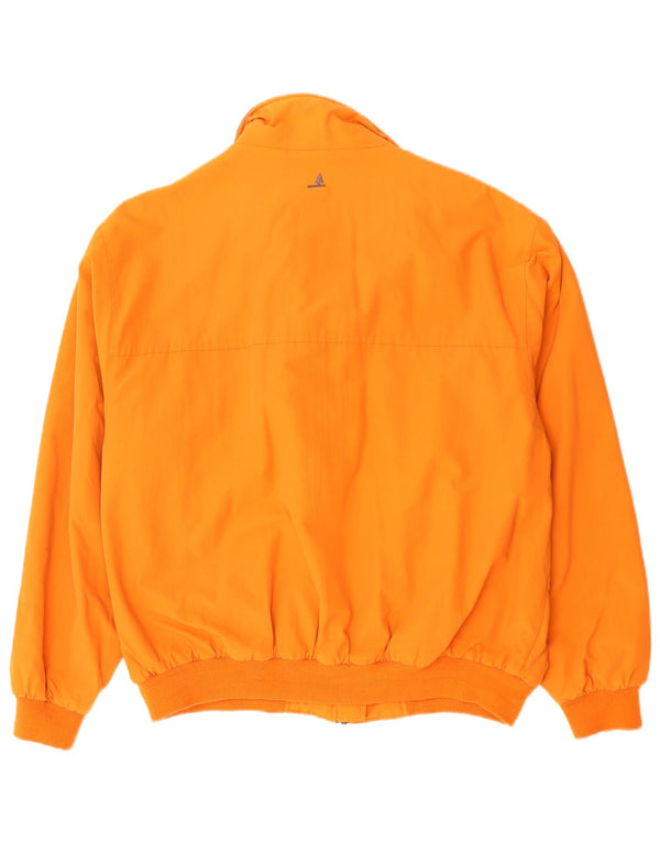 Best Company Chaqueta cortavientos bomber para hombre UK 42 XL Algodón naranja