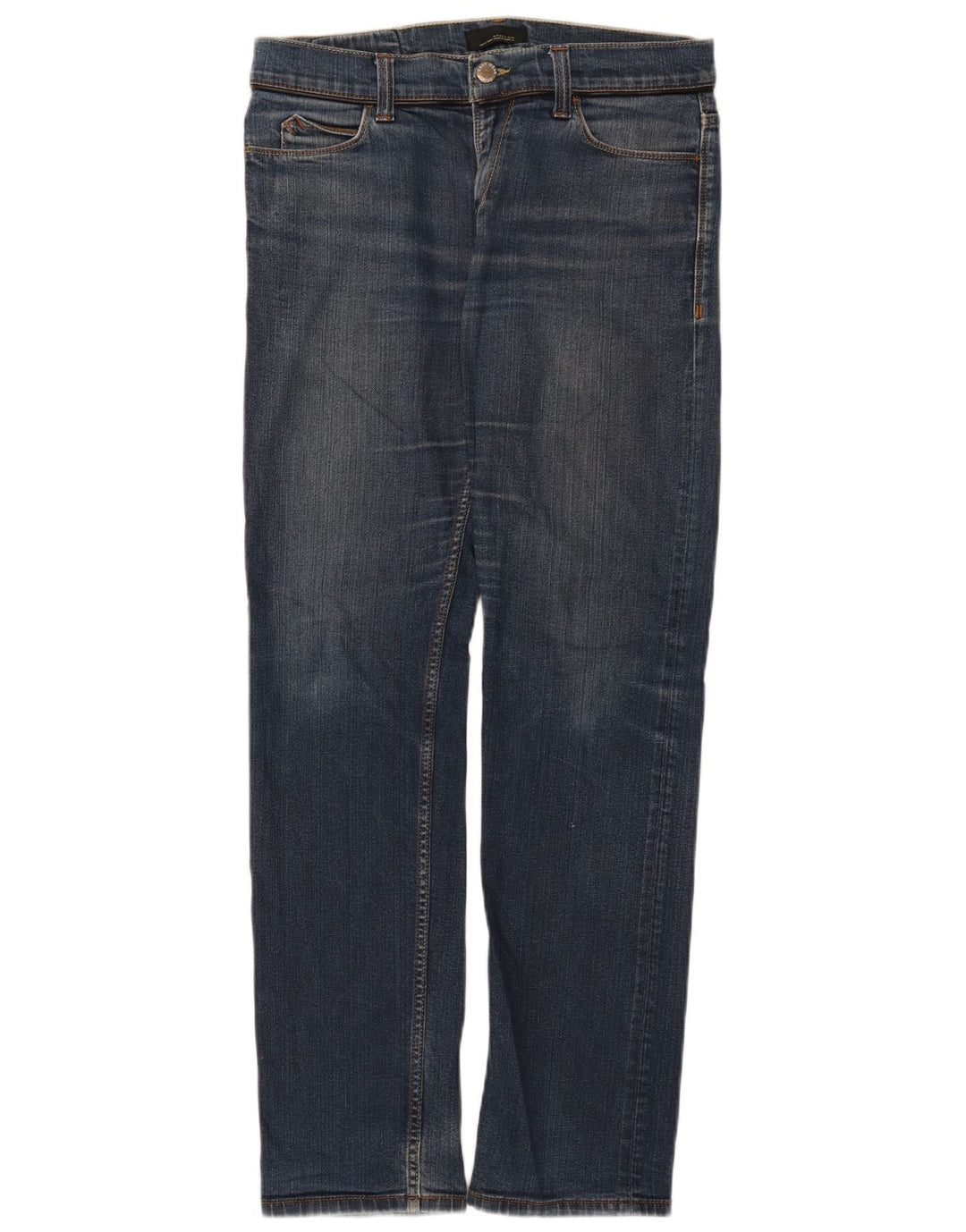 Zara Jeans rectos para hombre EU 42 Large W32 L32 Azul