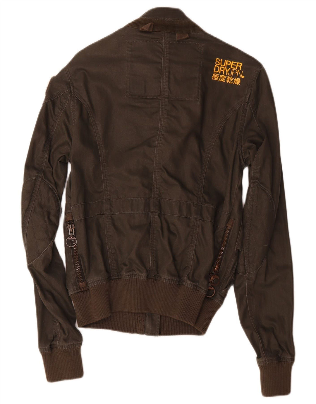 Superdry Chaqueta Bomber para Mujer UK 44 Marrón Medio
