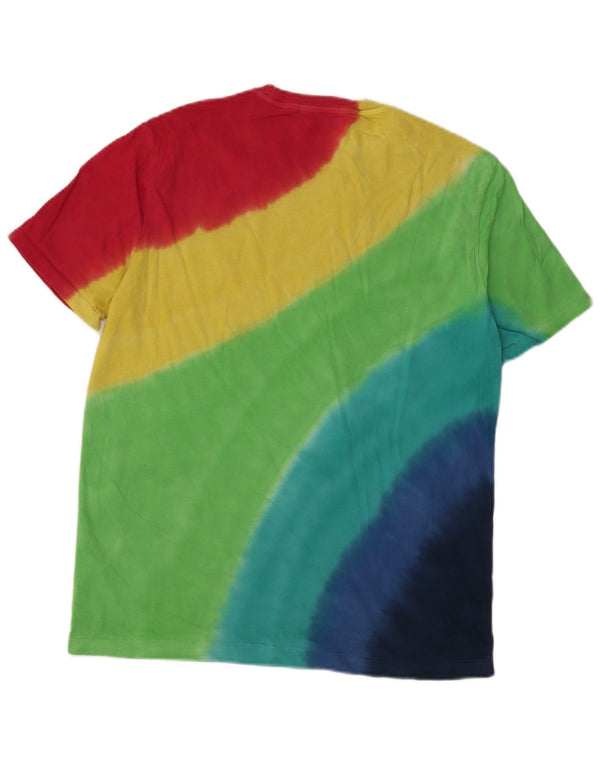 Polo Ralph Lauren Camiseta para hombre Top Medium Multicolor Tie Dye Algodón