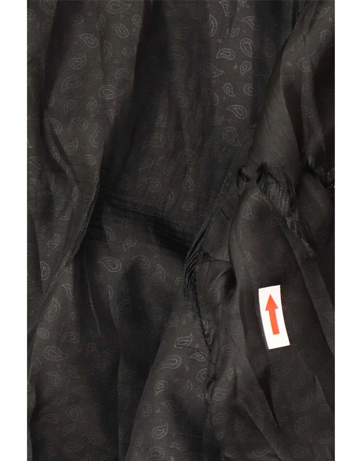 Chaqueta de cuero vintage para hombre IT 52 XL Negro