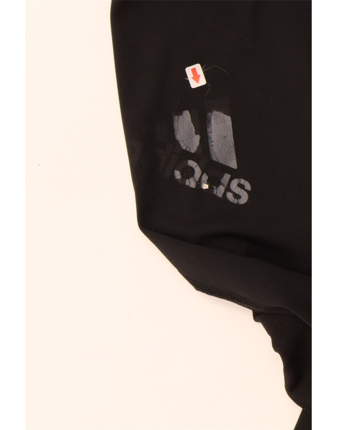 ADIDAS Mujer Aeroready Graphic Leggings Reino Unido 8 Pequeño Negro