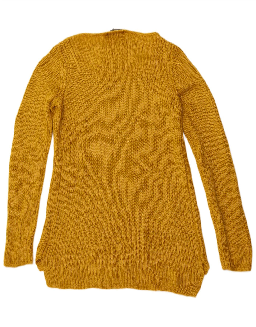 MOSSIMO Suéter tipo jersey con cuello barco para mujer UK 6 XS Acrílico amarillo