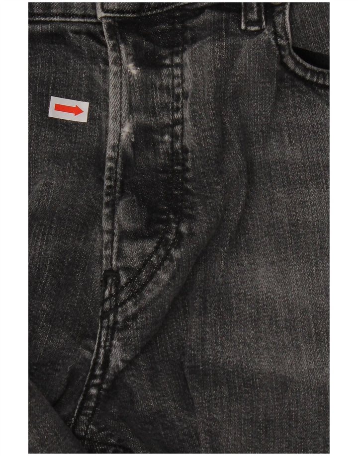 DIESEL Vaqueros ajustados D-Luster para hombre W32 L32 Algodón gris