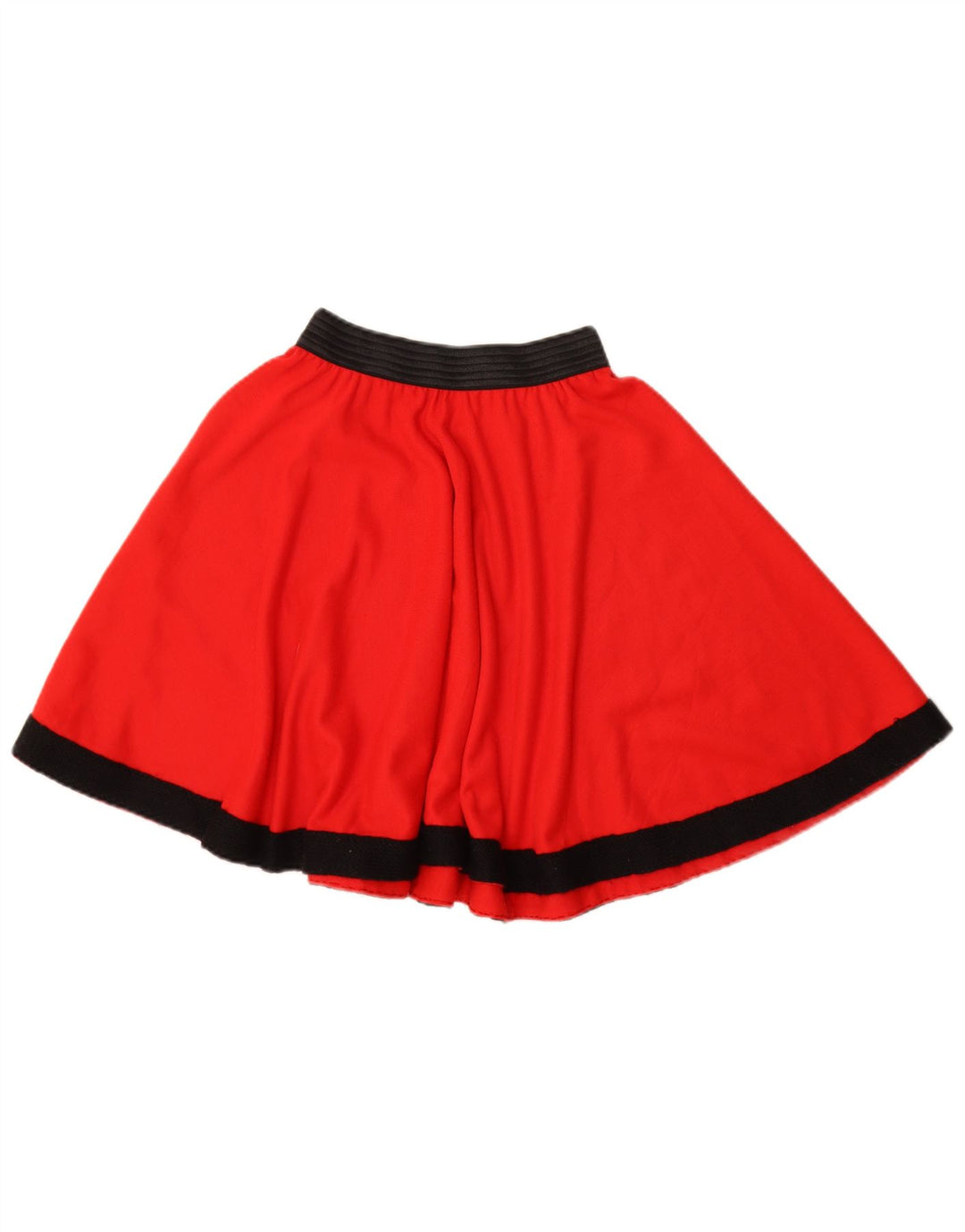 Minifalda vintage para mujer W22 2XS Bloque de color rojo