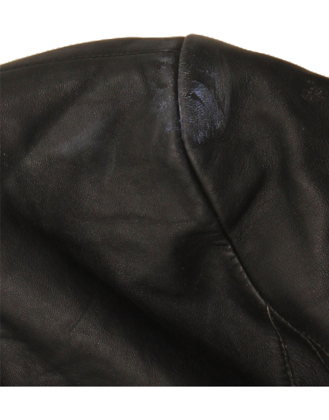 SUMMIT Womens Leather Jacket UK 14 Medium Black Leather Vintage Summit and Second-Hand Summit from Messina Hembry 