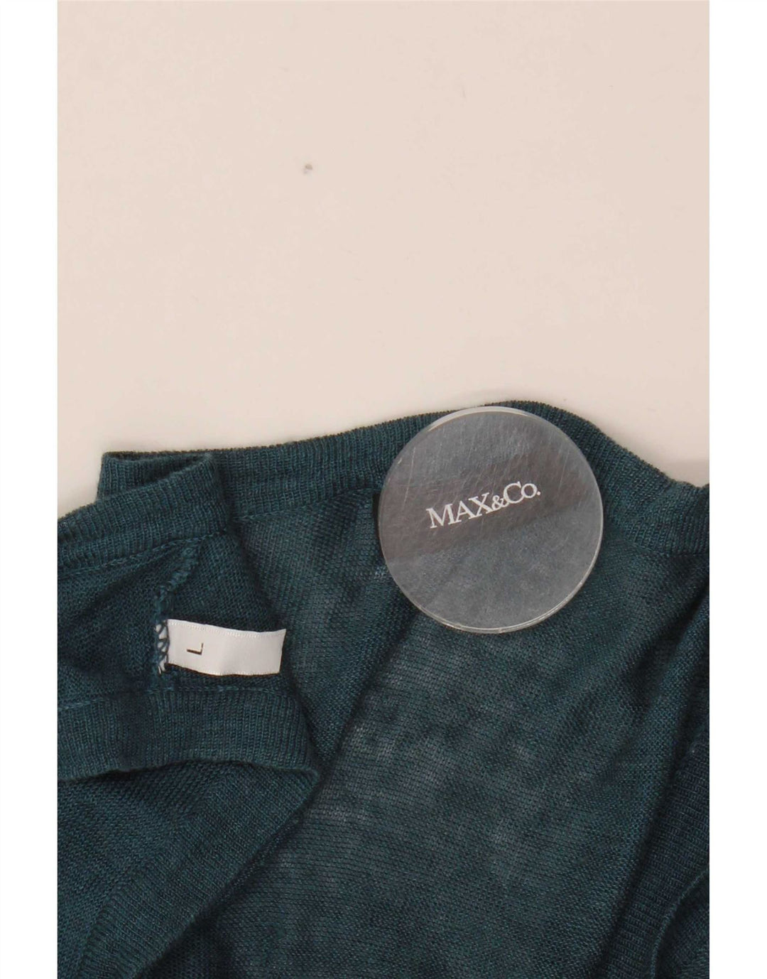 Max & Co. Camiseta sin mangas para mujer UK 44 Grande Verde