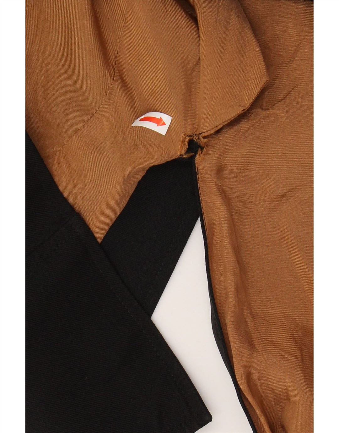 VINTAGE Chaqueta Blazer de 4 Botones para Mujer Reino Unido 12 Poliéster Negro Medio