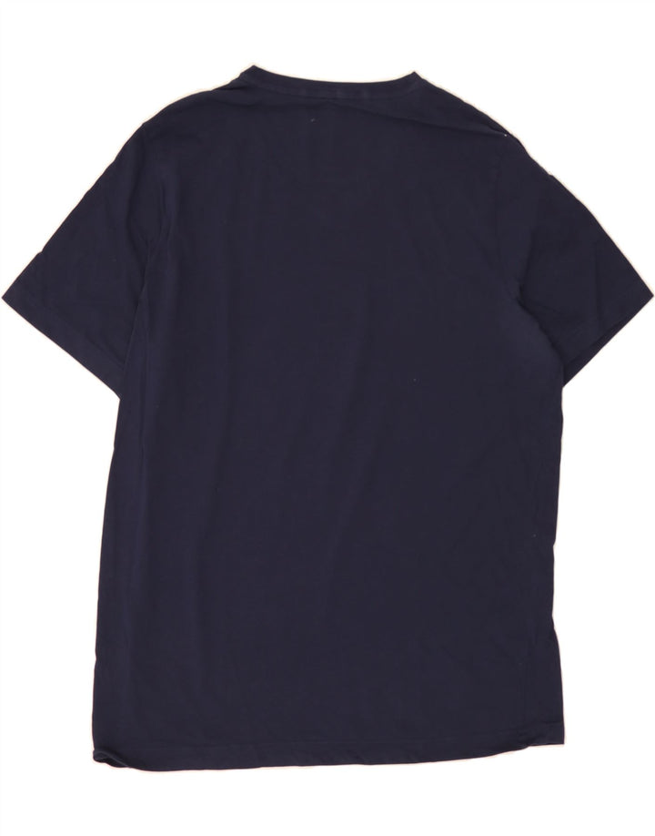 PUMA Mens T-Shirt Top Large Navy Blue Vintage Puma and Second-Hand Puma from Messina Hembry 