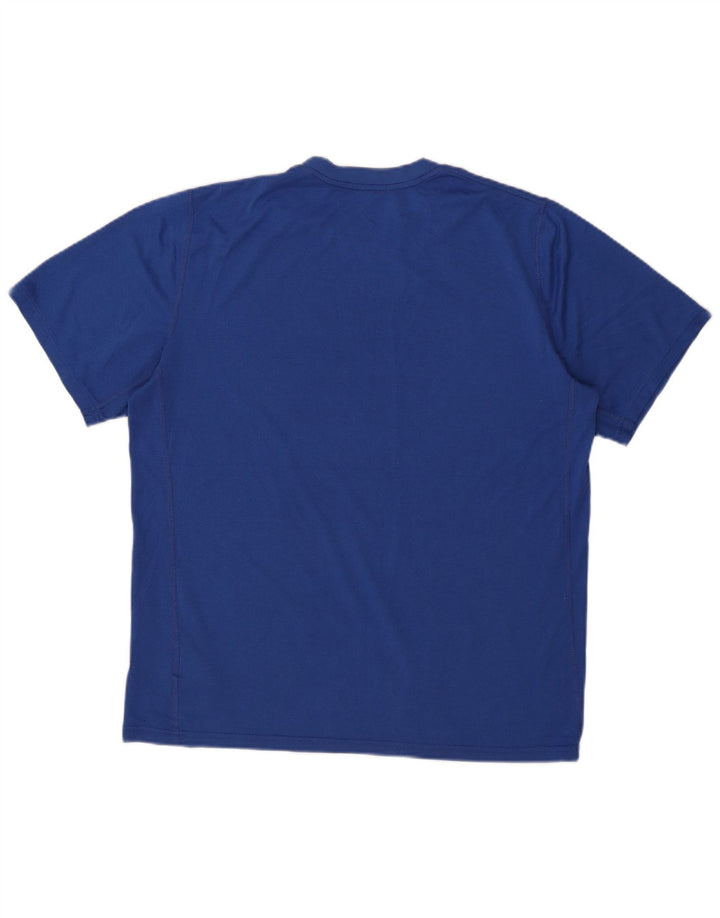 Nike - Camiseta Dri Fit para hombre, talla 42/44, poliéster azul grande
