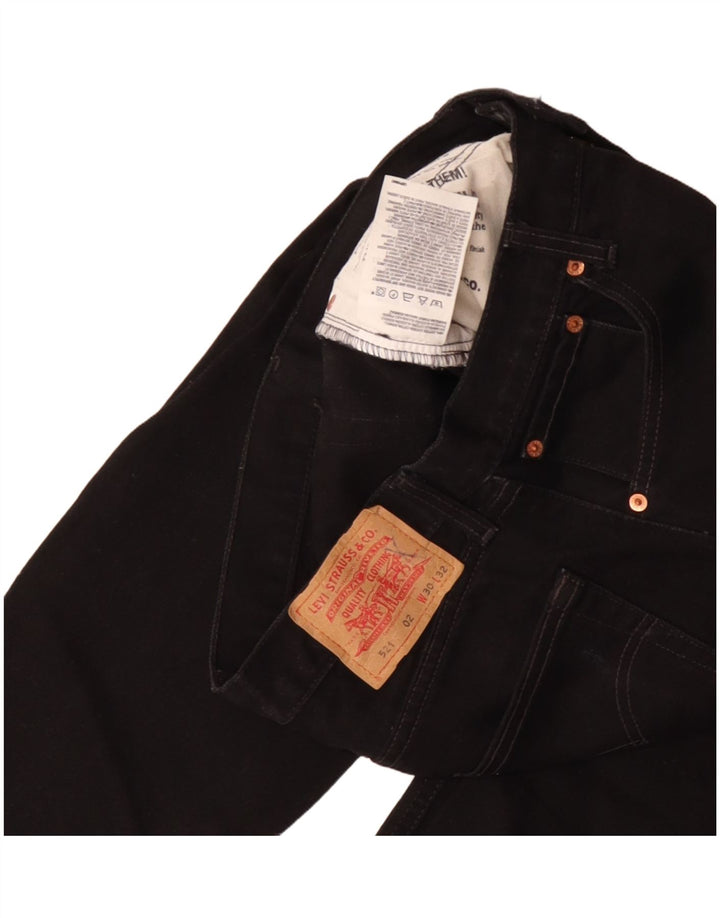 Levi's Vaqueros rectos 521 para hombre W30 L32 Algodón negro
