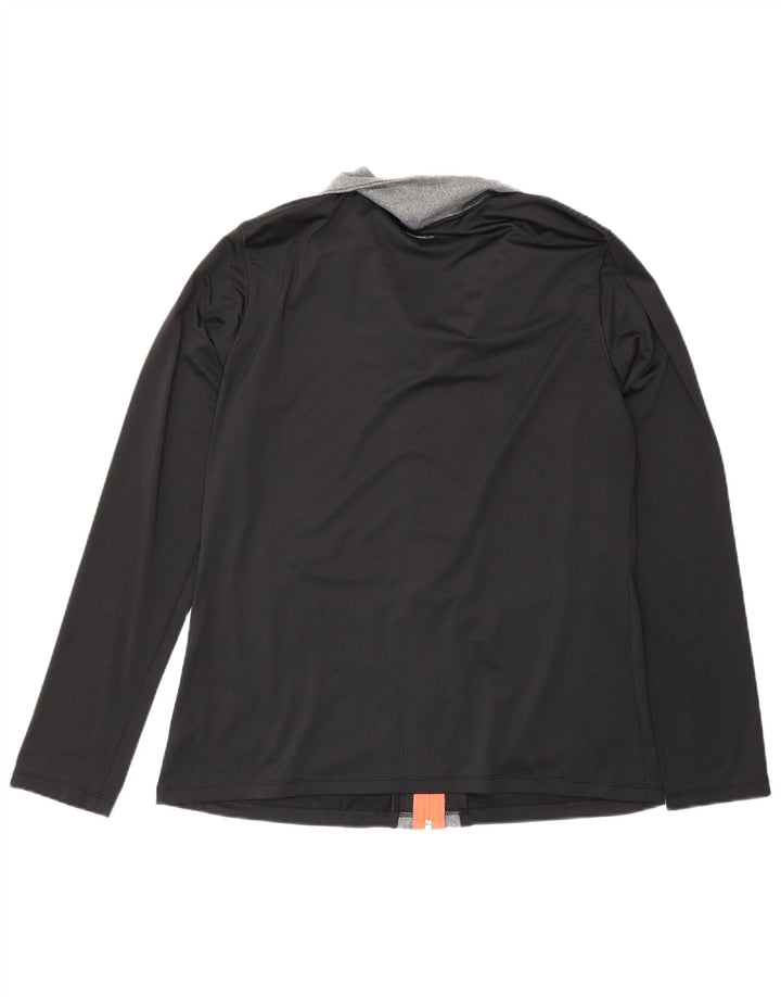 New Balance Hombre Chándal Top Chaqueta Grande Negro Colorblock Poliéster