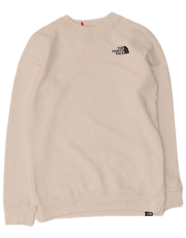 The North Face Sudadera gráfica para mujer Jumper UK 6 XS Algodón blanco