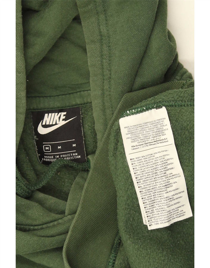 Sudadera con capucha Nike para hombre - Jersey de algodón verde medio