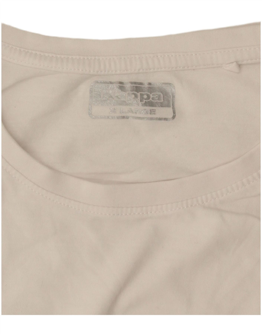 Kappa Camiseta Hombre Top XL Blanco