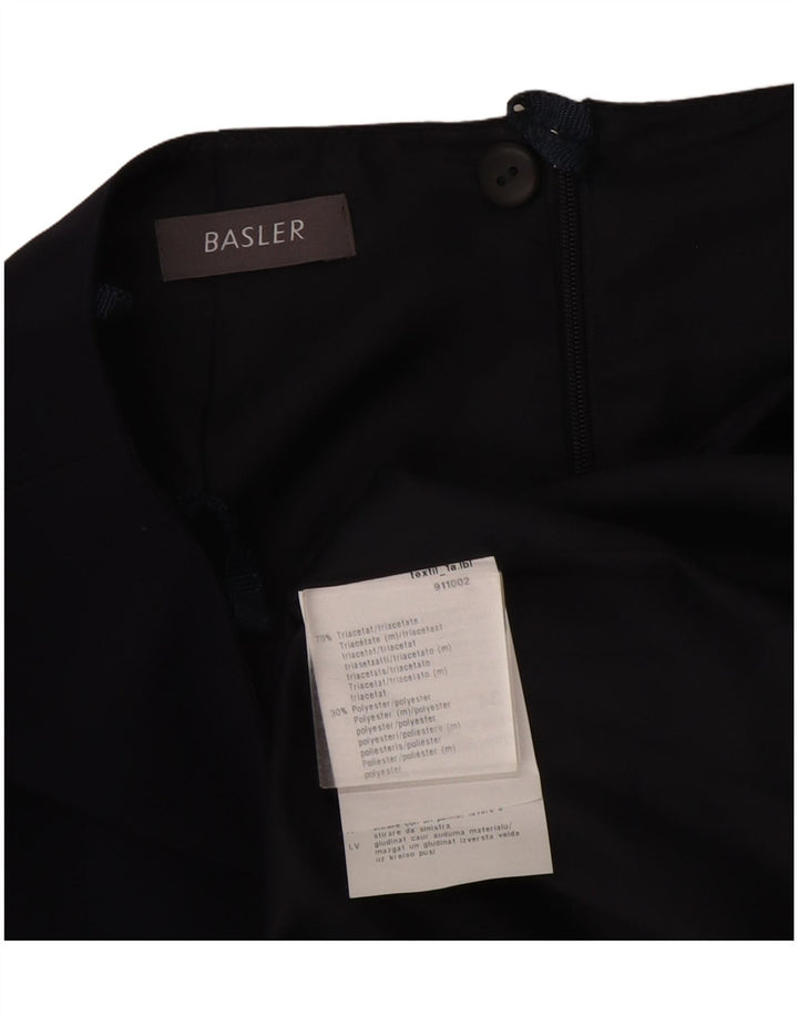 Falda lápiz para mujer Basler W26 Small Triacetato azul marino