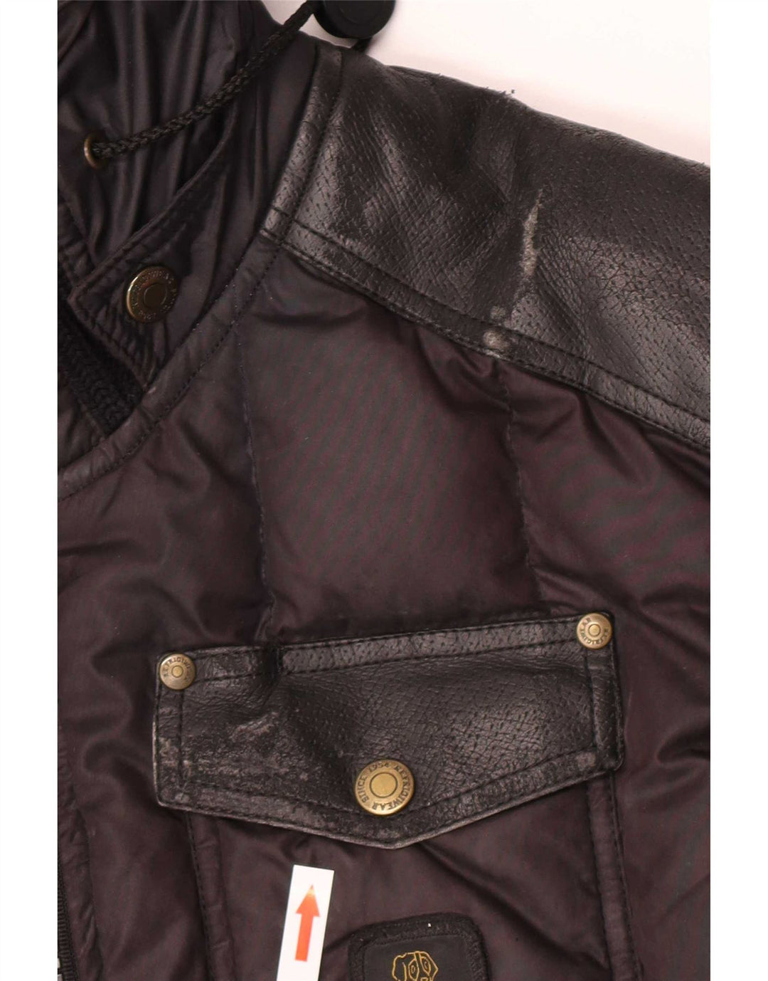 Refrigiwear Chaqueta acolchada con capucha Cruz para hombre UK 38 Poliéster negro mediano
