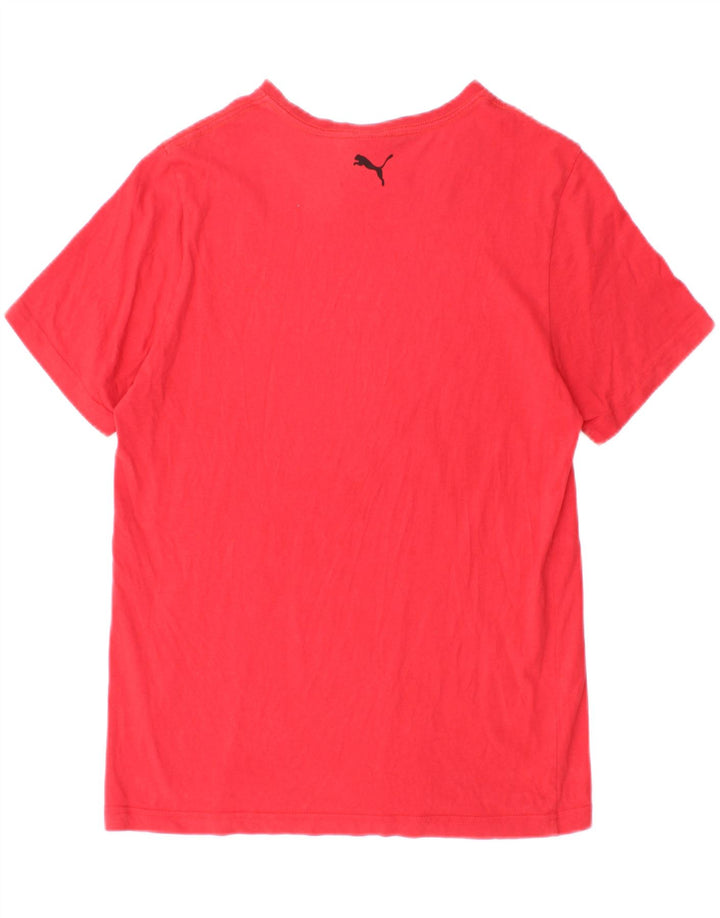 Puma Camiseta Gráfica para Hombre Top Medium Rojo