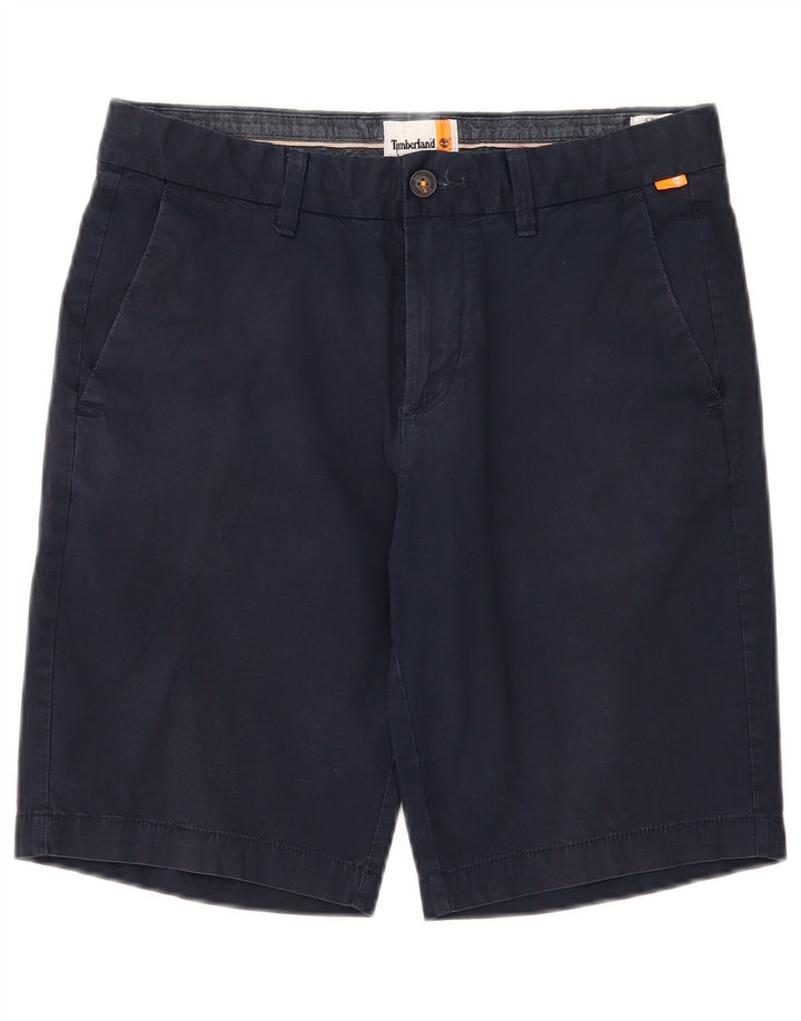 Timberland Pantalones cortos chinos para hombre W30 Medium Azul marino Algodón