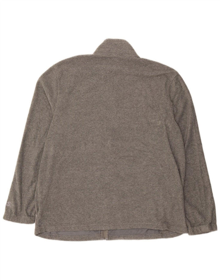 STARTER Mens Fleece Jacket UK 42 XL Grey Polyester