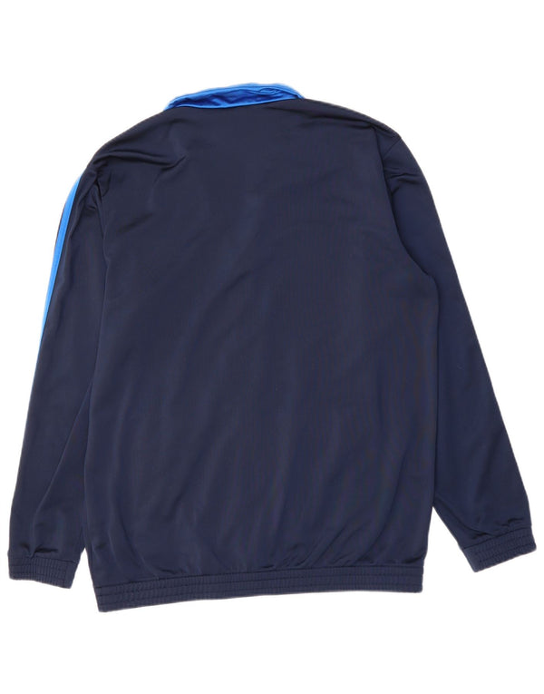ADIDAS Chaqueta de chándal para hombre UK 44/46 XL Azul marino Poliéster