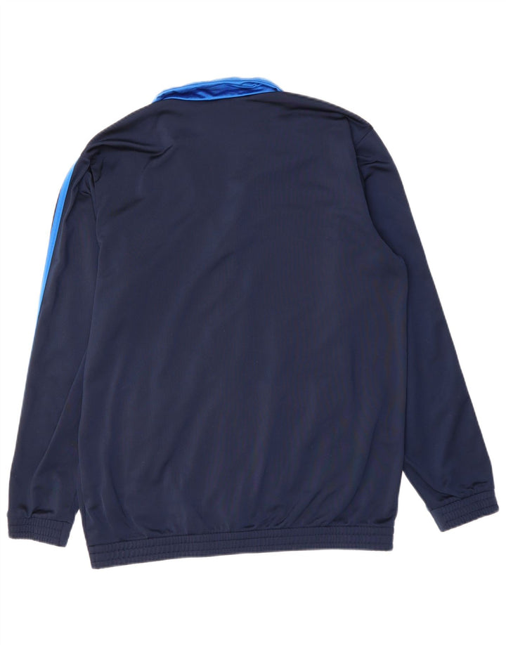 ADIDAS Chaqueta de chándal para hombre UK 44/46 XL Azul marino Poliéster
