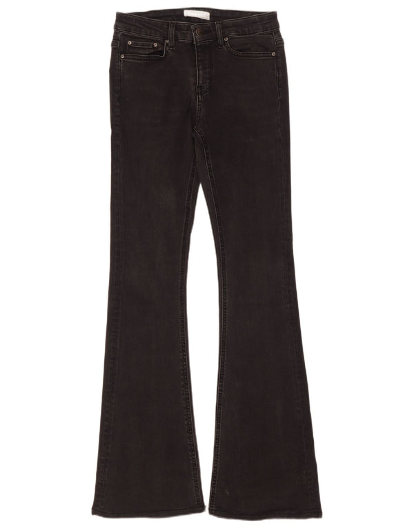 Zara Vaqueros Acampanados Mujer EU 34 2XS W24 L31 Gris