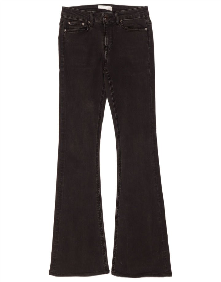 Zara Vaqueros Acampanados Mujer EU 34 2XS W24 L31 Gris
