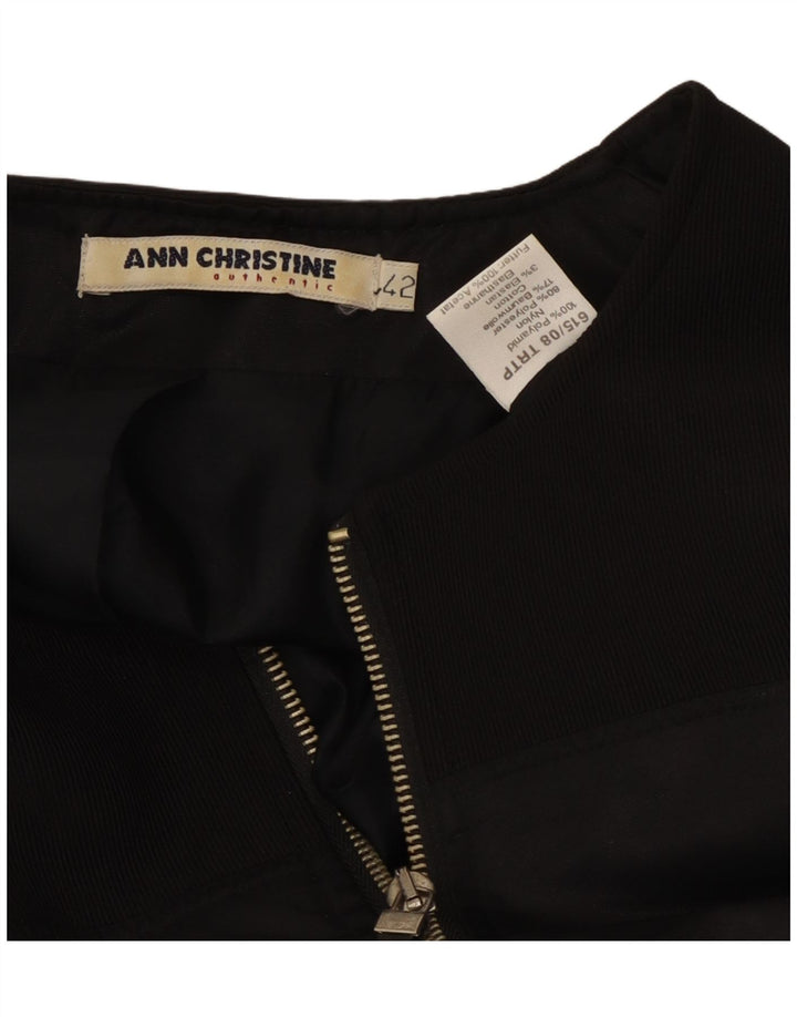 Ann Christine Chaleco para mujer EU 42 Large Poliamida negra