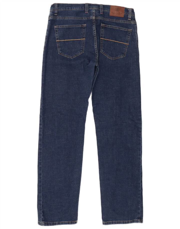 Marks & Spencer Vaqueros rectos azules Harbor para hombre W34 L33 Algodón azul