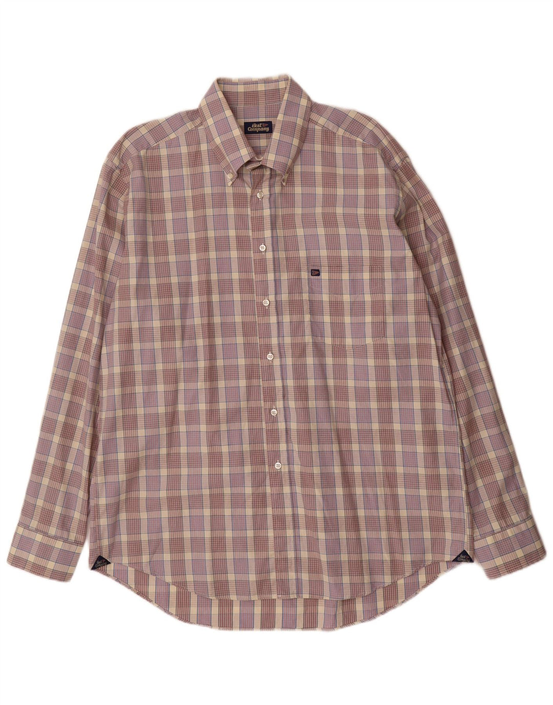 Camisa para hombre Best Company 2XL Cuadros multicolores