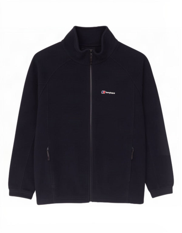 Berghaus Chaqueta polar con forro para hombre UK 40 Large Poliéster azul marino