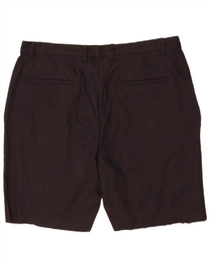 Zara Pantalones cortos chinos para hombre EU 46 XL W36 Negro