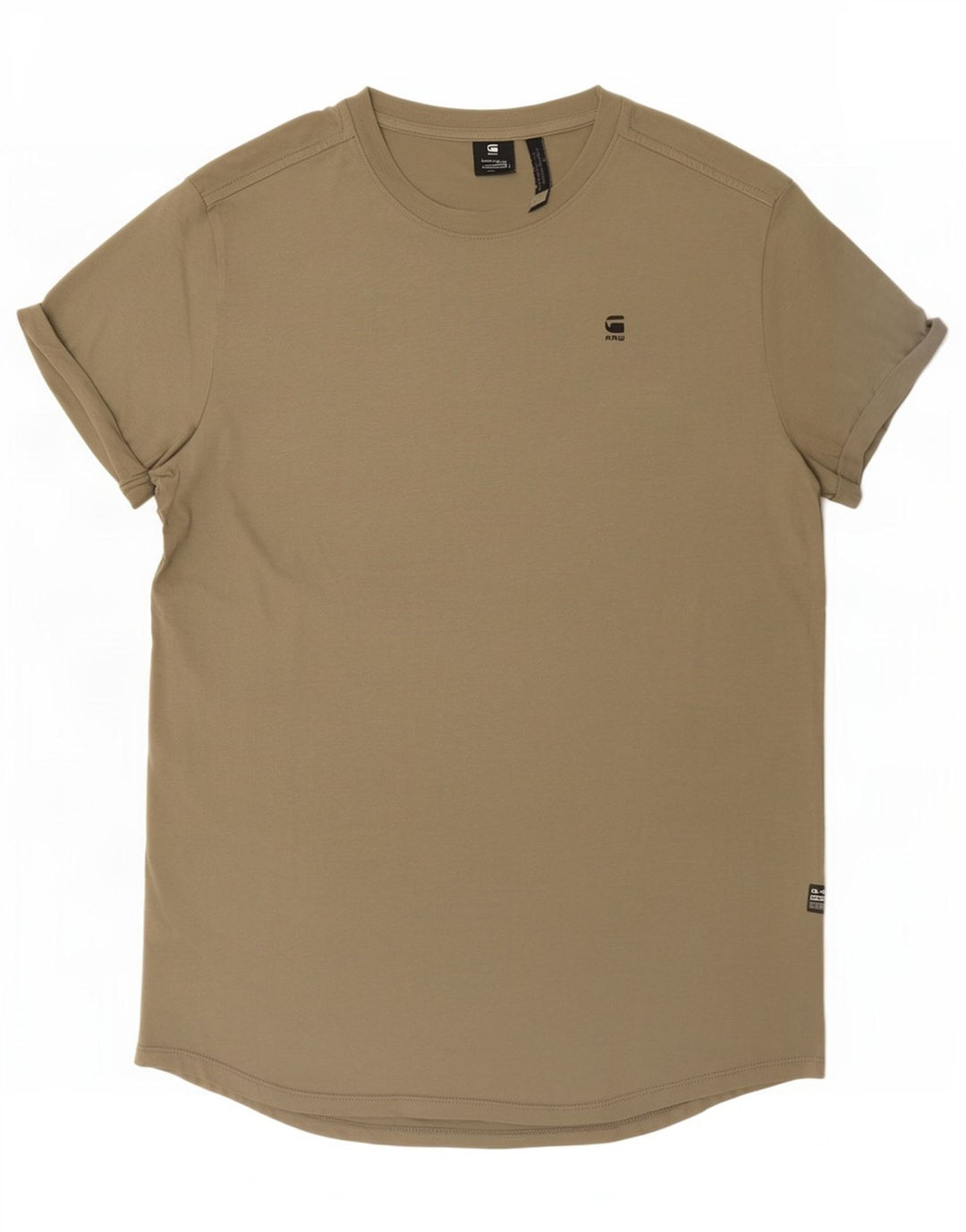 G-Star Hombre Camiseta Top Medium Khaki