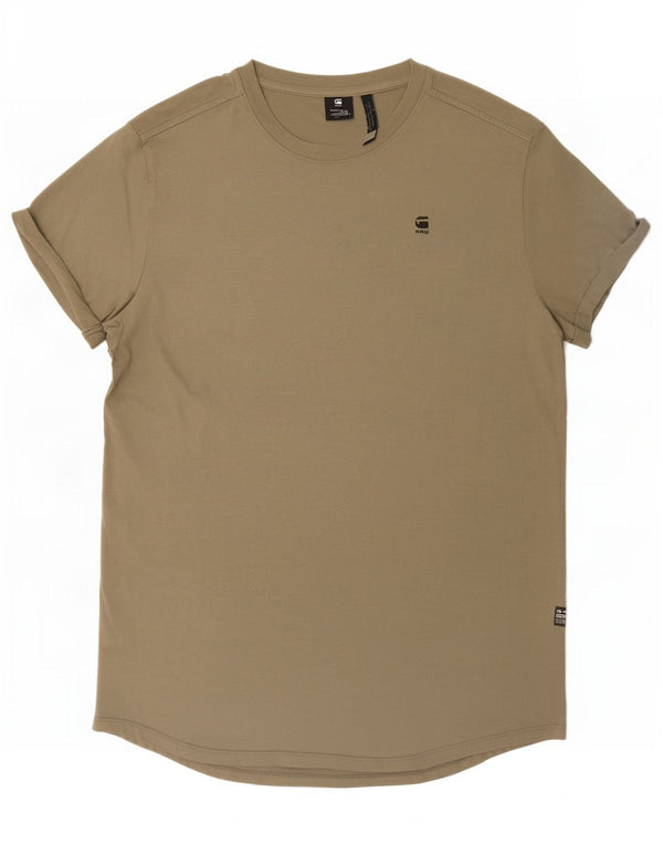 G-Star Hombre Camiseta Top Medium Khaki