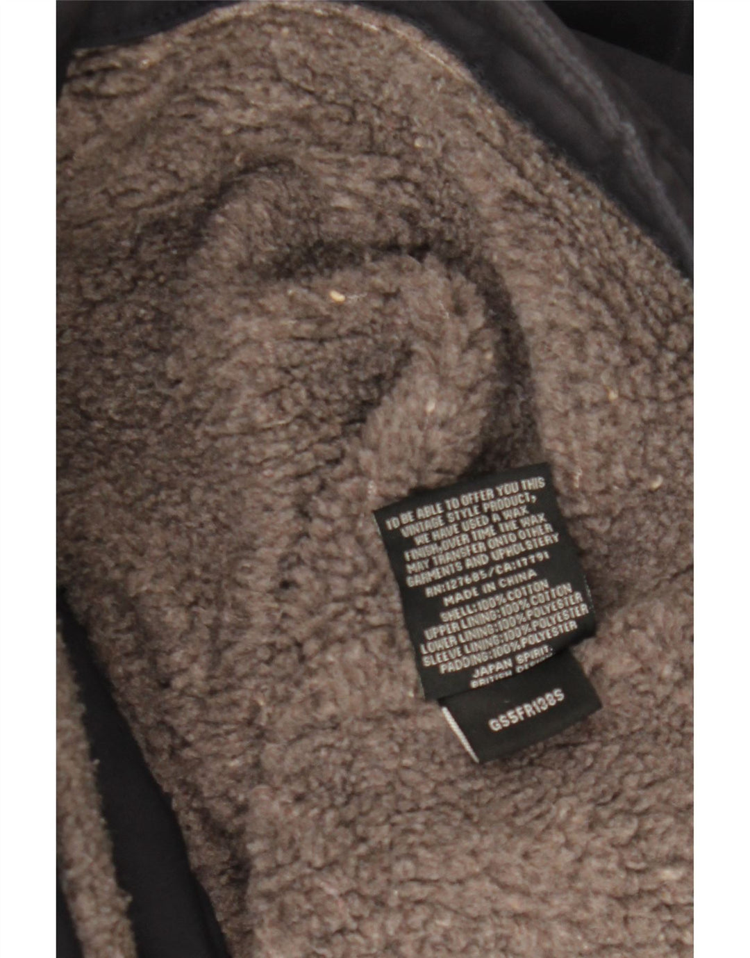 SUPERDRY Chaqueta parka con capucha para mujer UK 46 Large Algodón azul marino