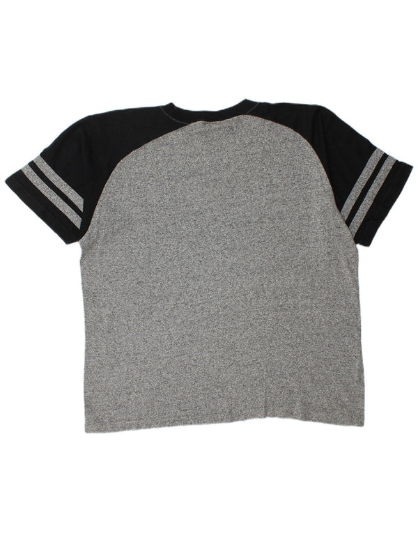 Champion Camiseta para hombre Top XL Gris Colorblock