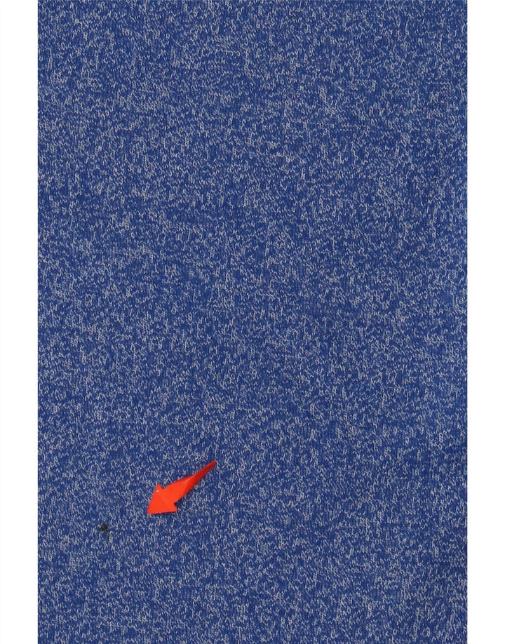 SUPERDRY Camiseta con gráfico real para hombre Top pequeño de algodón moteado en azul