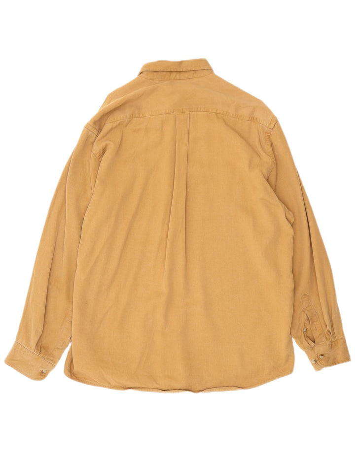 Camisa Marks & Spencer Hombre Lyocell Beige Grande