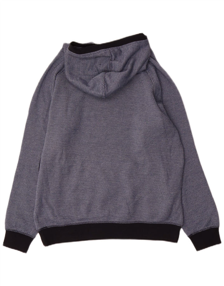 Jack & Jones Hombre Sudadera con capucha Jumper Medium Blue Pinstripe Poliéster