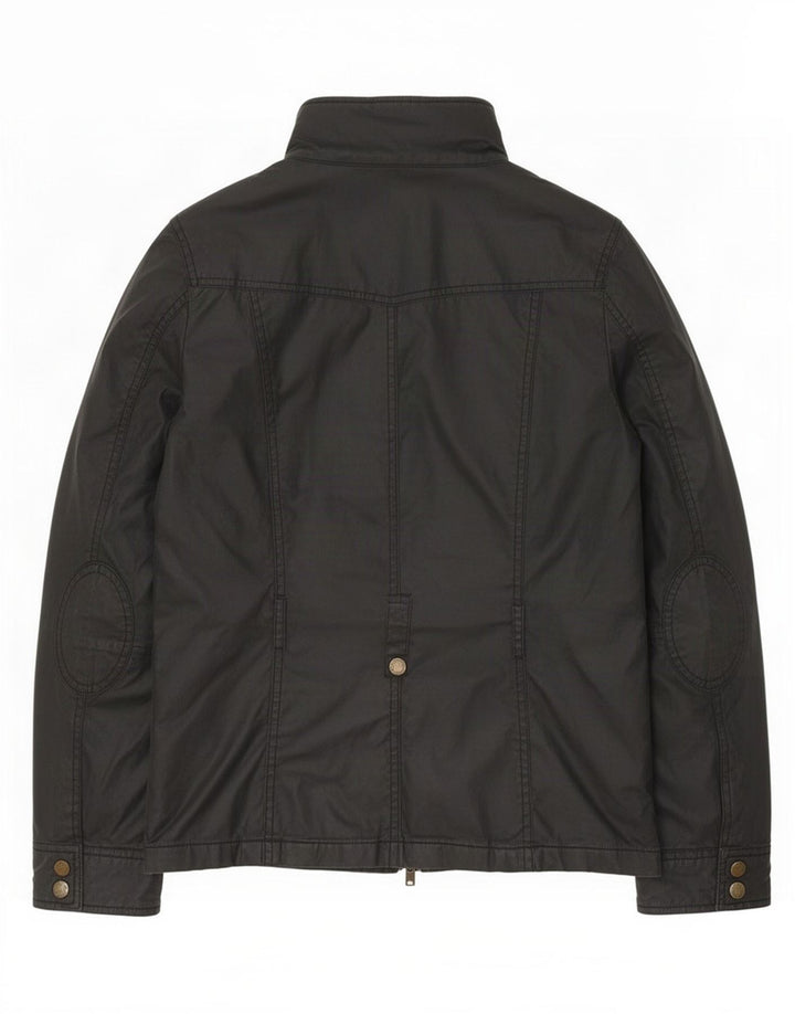 Chaqueta de algodón encerado para mujer Oasis UK 6 XS Gris