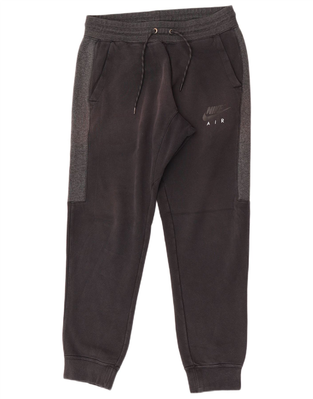 Nike Pantalones De Chándal Joggers Medium Negro Colorblock Algodón