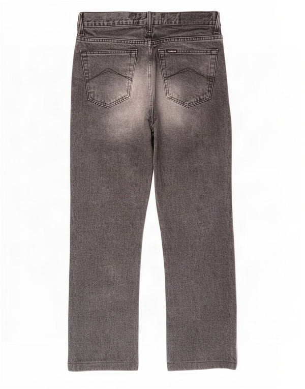 Vaqueros rectos para hombre Carrera W34 L30 Algodón gris