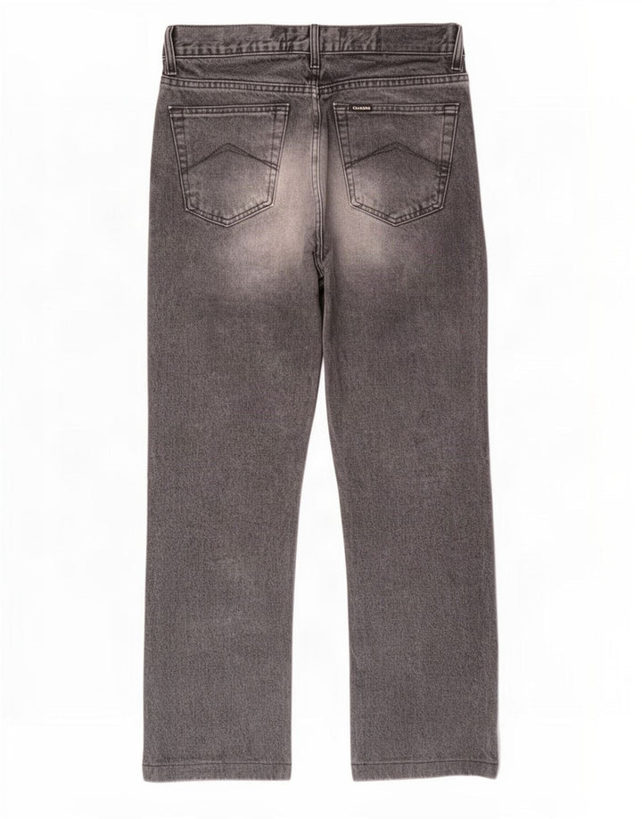 Vaqueros rectos para hombre Carrera W34 L30 Algodón gris